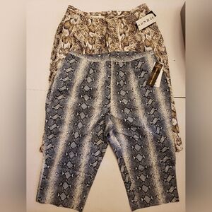 2 Pairs David Paul Capri Pants